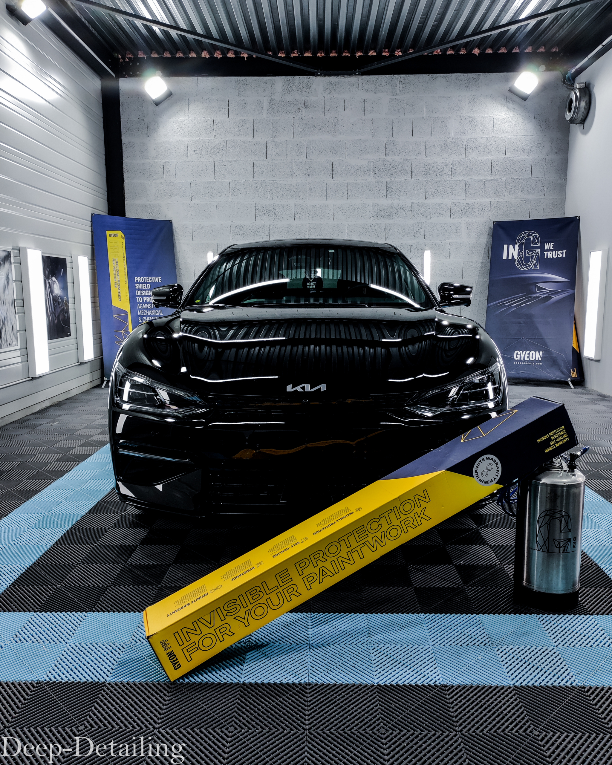 KIA EV6 PPF (film de protection de carrosserie) KIA EV6 PPF (film de protection de carrosserie)