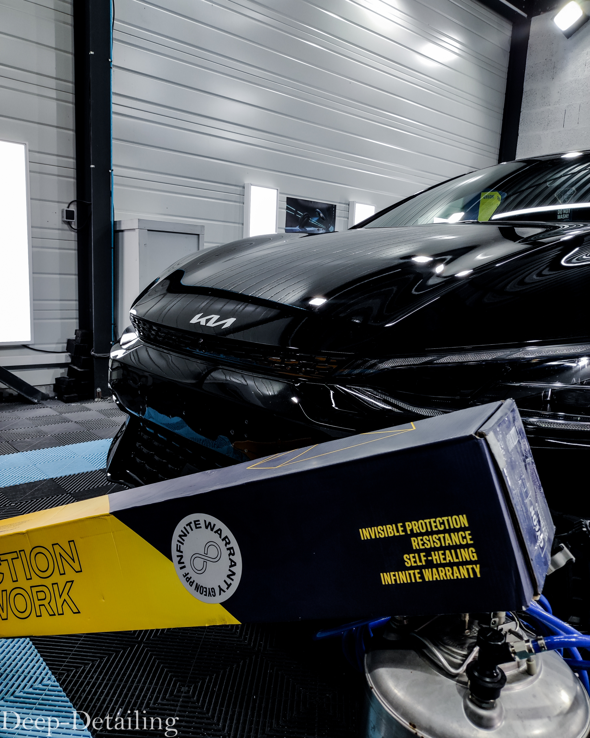 KIA EV6 PPF (film de protection de carrosserie) KIA EV6 PPF (film de protection de carrosserie)