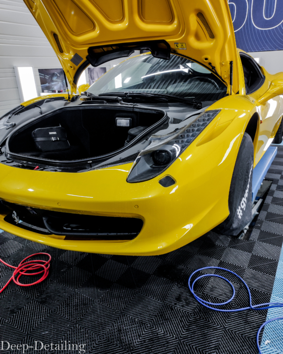 Ferrari 458 Italia PPF (film de protection carrosserie) Ferrari 458 Italia PPF (film de protection carrosserie)