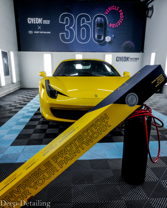 Ferrari 458 Italia PPF (film de protection carrosserie) Ferrari 458 Italia PPF (film de protection carrosserie)