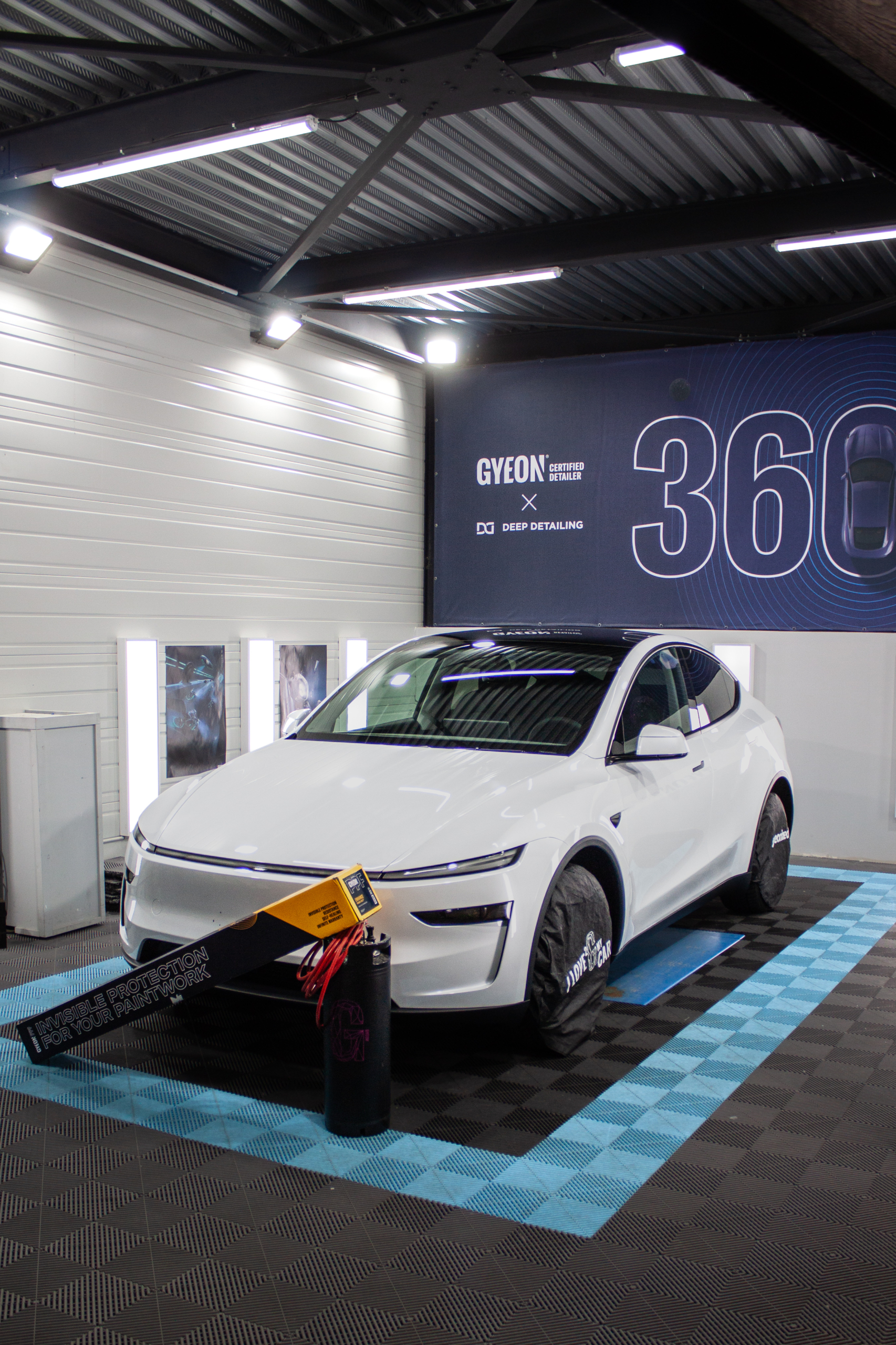 Tesla Model Y avec protection PPF complète en Savoie Tesla Model Y avec protection PPF complète en Savoie